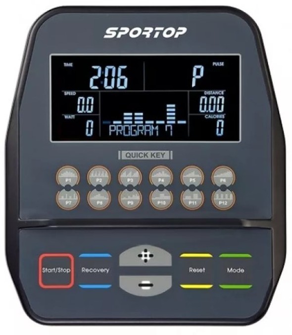 Эллиптический тренажер Sportop E80-LCD